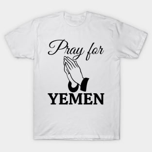 Pray for Yemen #SaveYemen T-Shirt